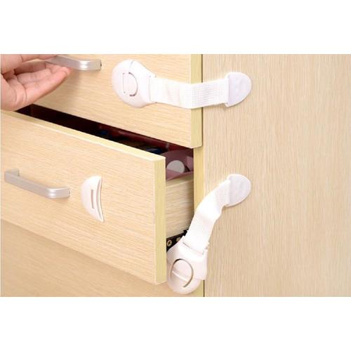 G Motions 10x Verrouillage De Securite Pour Tiroir Porte Fermeture Tiroir Loquet Porte De Placard Pour Bebe Securite Type B Rakuten