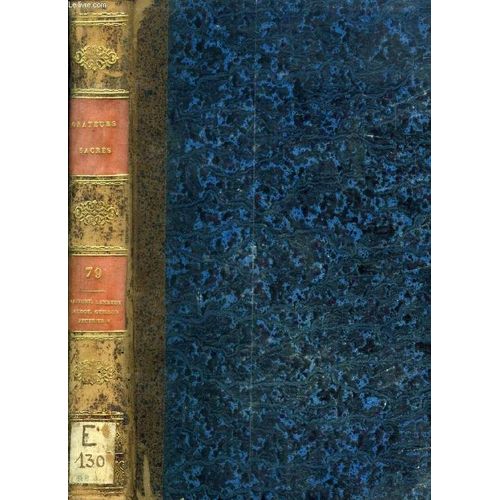 Collection Integrale Et Universelle Des Orateurs Sacres, Tome 79 (2e Serie, Tome 12), Caffort, Lambert, Boudot, Guillon, Feutrier, Olivier, De Montblanc