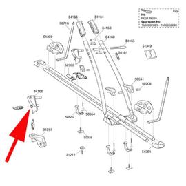 Thule Handle Closing 532 Freeride