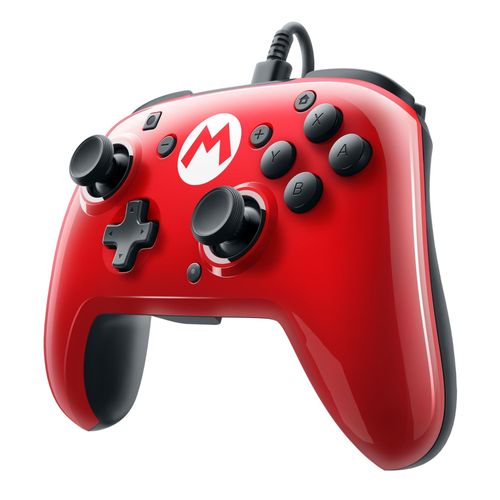 Manette Filaire Pdp Faceoff Deluxe Super Mario Pour Nintendo Switch