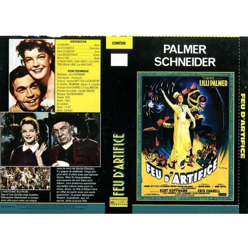 Deux Jaquettes Pour V H S - " Feu D' Artifice " R. Schneider + " Last Rites " / " Jeunes Filles En Uniforme " R. Schneider + " Veraz
