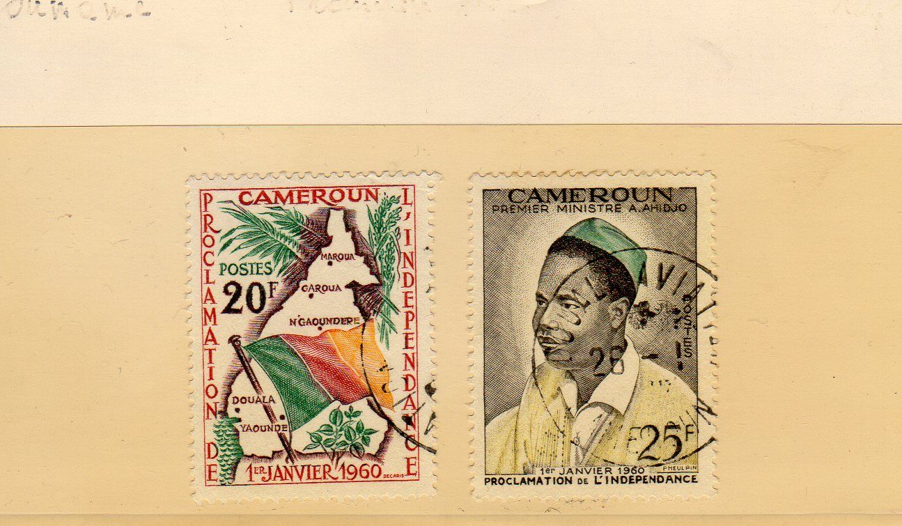 Timbres-Poste Du Cameroun (Proclamation De La République)