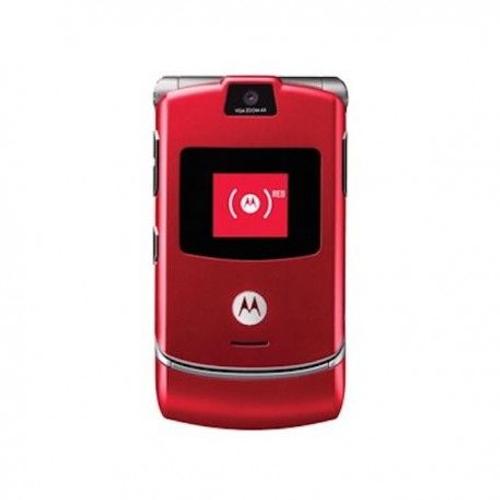 razr flip phone red