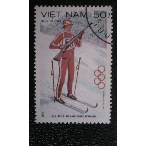 Timbre Vietnam (Yt 479 ) 1984 Jeux Olympiques