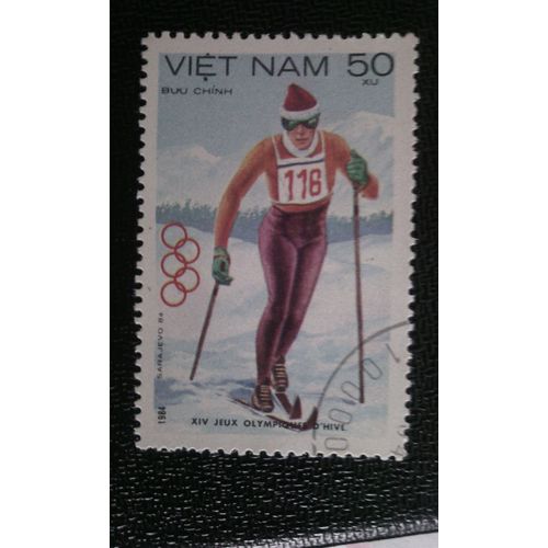 Timbre Vietnam (Yt 478 ) 1984 Jeux Olympiques