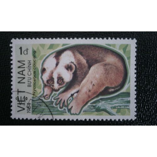 Timbre Vietnam (Yt 484 E ) 1984 Sunda Slow Loris (Nycticebus Coucang)