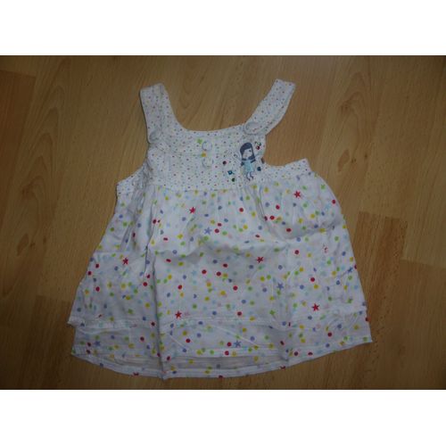 Top Du Pareil Au Même Coton 3 Ans Blanc
