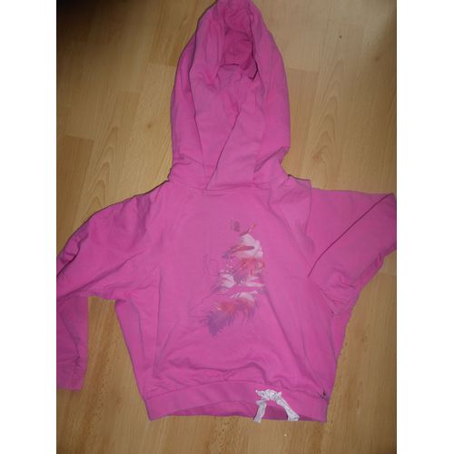 Sweat Domyos Coton 8 Ans Rose