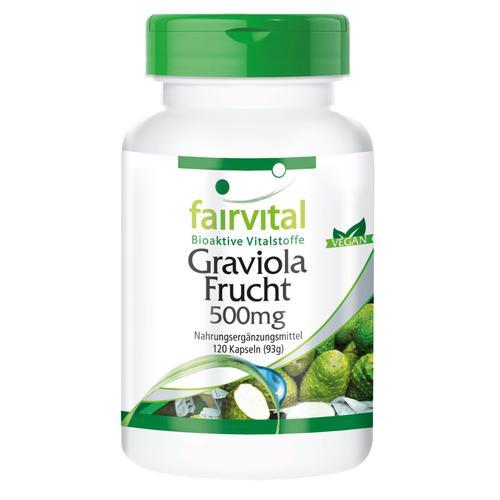 Fruit De Graviola 500mg - 120 Gélules - Fairvital 