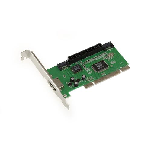 Carte Contrôleur IDE et SATA Sur Port PCI avec prise E-SATA CHIPSET PROMISE PCD20378