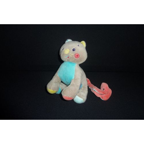 Doudou Chat Peluche Sucre D'Orge