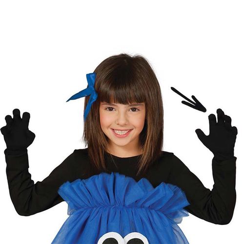 Gants Courts Noirs Enfant Taille Unique