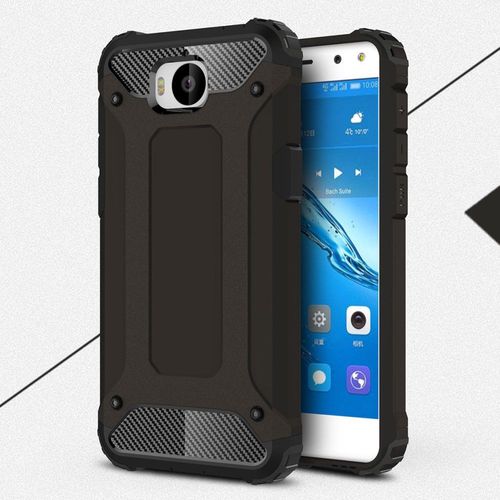 Coque Hybride Pour Huawei Y6-2017 Coloris Noir