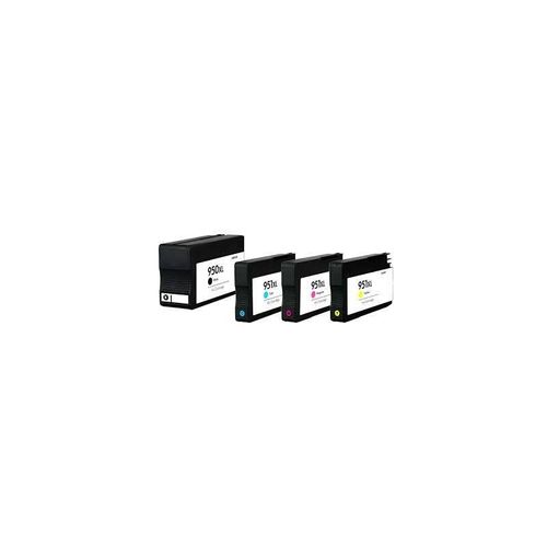Pack 4 Cartouches d'encre compatible HP  N°950/951 xl.