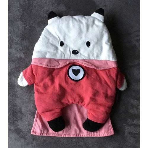 Doudou Range Pyjama Ours Rouge Cape Rose Sergent Major