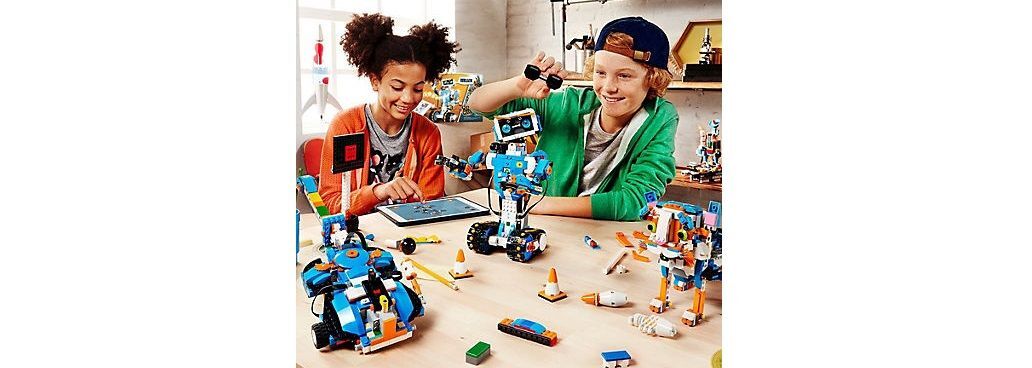 LEGO Boost 17101 - Kit robotique interactif - Vernie le robot, Frankie le chat, Guitare 4 000, Multi-Tool Rover 4_image_5|Rakuten