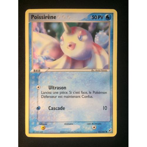 Poissirène 61/107 Set Ex Deoxys Fr