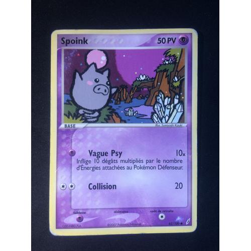 Spoink 62/100 Set Ex Gardiens De Cristal Fr