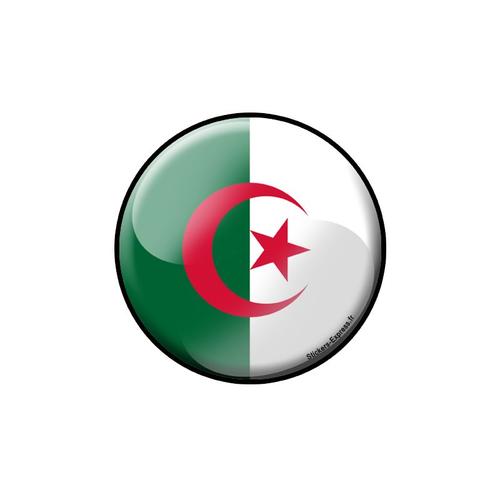 Sticker Drapeau algérien 