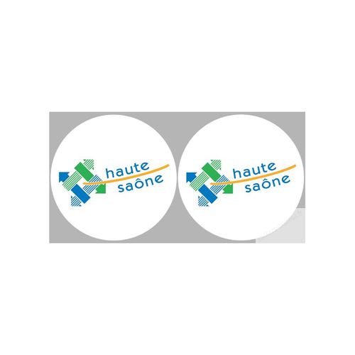 Autocollants : Stickers Autocollants Departement De La Haute Saône - Pack 1 (2 Stickers)