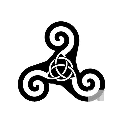 Triskel Triquetra - 20cm - Sticker/Autocollant