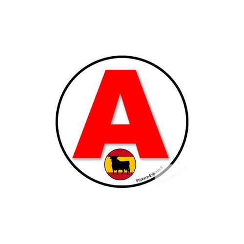 A Espagnol Taureau - 15cm - Sticker/Autocollant