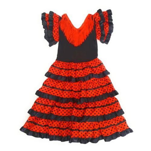 Robe Flamenco Pour Fille:Taille 6