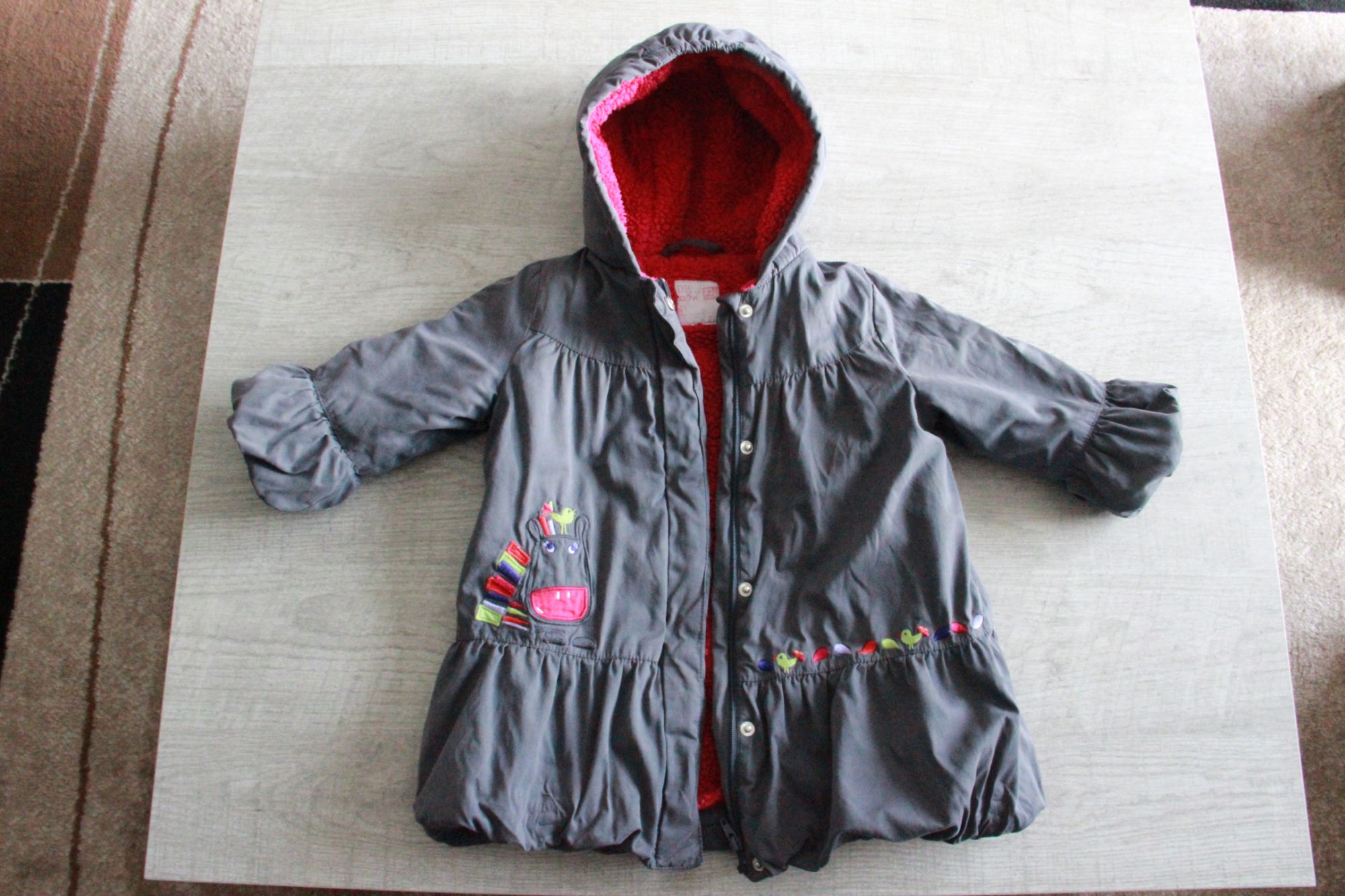 Manteau Bebe Fille Dpam 23 Mois Mode Enfant Rakuten