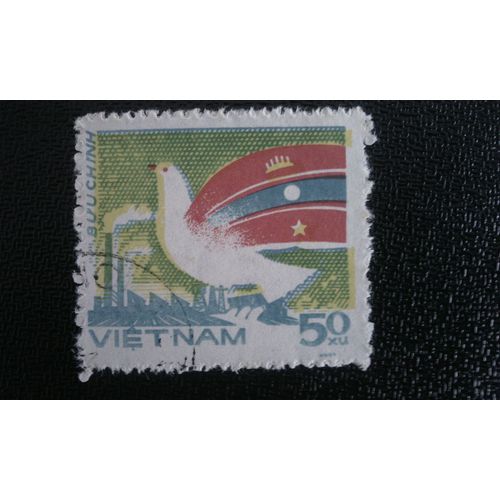Timbre Vietnam (Yt 526 ) 1984 Coopération Pour La Paix