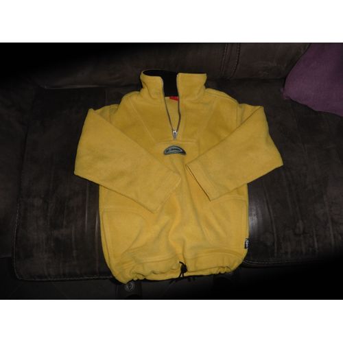 Pull Tex Polyester 8 Ans Jaune
