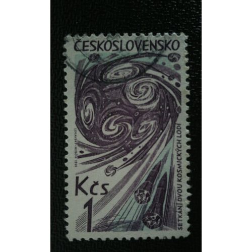 Timbre Tchécoslovaquie (Yt 1384 ) 1965 Recherche De L'espace