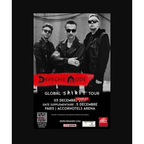 Places Vip Pour Concert Depeche Mode Paris Bercy 3 Décembre 2017