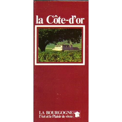 Carte Routiere Depliant / Cote D'Or Bourgogne