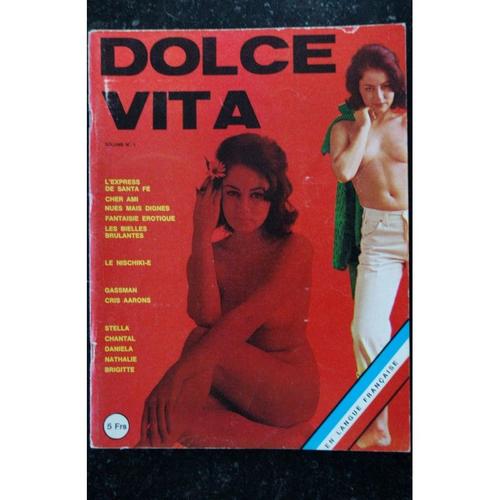 Dolce Vita 01 N° 1 Collector Natalie Wood Gassman Aarons Fantaisie Erotque Nus 1967