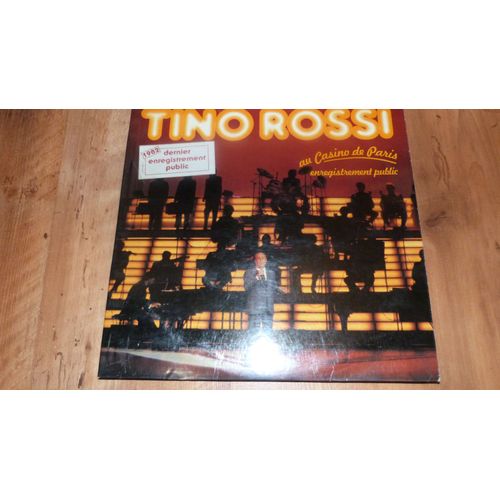 Tino Rossi Au Casino De Paris(Dernier Enregistrement Public 1982)