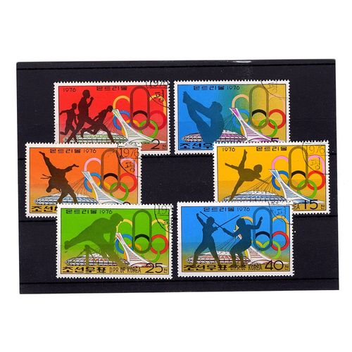 Corée Du Nord. Série Complète Jeux Olympiques 1976 (Lot53)