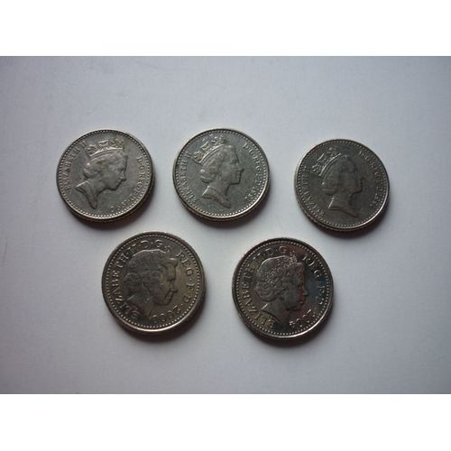 Lot De 5 Monnaies Five Pence