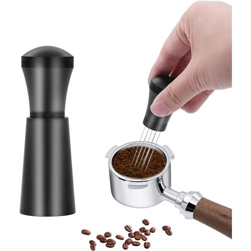 Wdt Tool Aiguilles À Expresso, Distributeur De Café Amovible À 7 Aiguilles De 0,3 Mm Distributeur De Café Avec Support Pour Barista, Distribution D'espresso