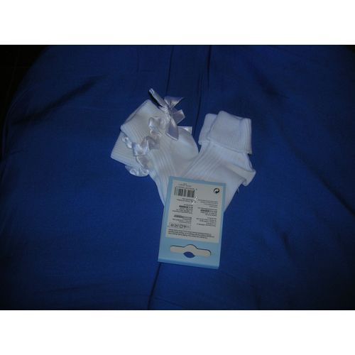 Chaussettes Tex Coton 3/9 Mois(15/17) Blanc