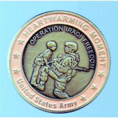 Militaria - Pièce "Operation Iraqi Freedom - Saint George