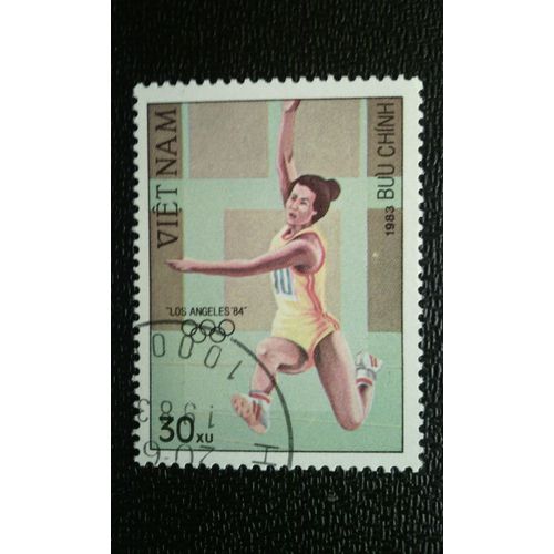 Timbre Vietnam (Yt 435 ) 1983 Jeux Olympiques D'été De 1984 À Los Angeles