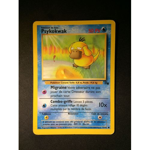 Psykokwak 53/62 Set Fossile Fr