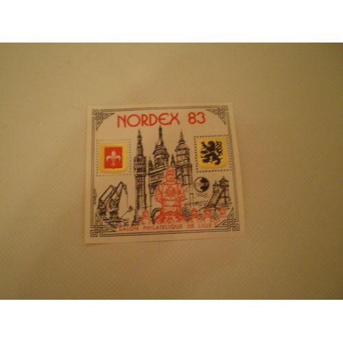 Bloc Feuillet Nordex 1983