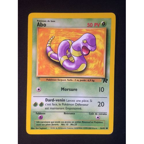 Abo 56/82 Set Team Rocket Fr