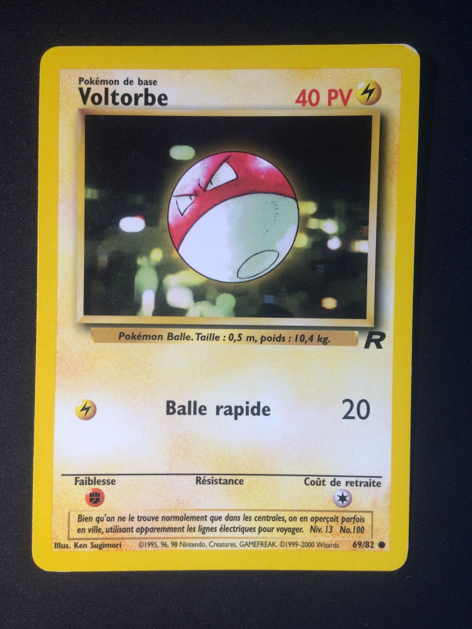 Voltorbe 69/82 Set Team Rocket Fr