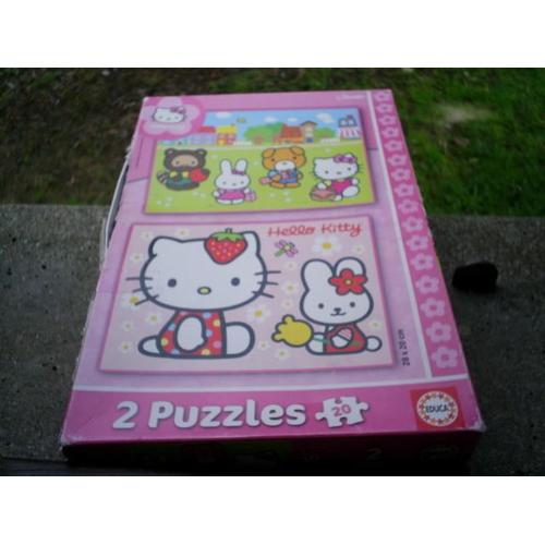 Helllo Kitty 2 Puzzles