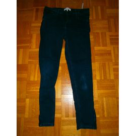 Jean Mango Tattoo Coton 38 Bleu