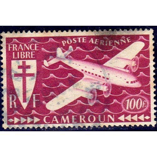 Timbre De Poste Aérienne Du Cameroun (Série De Londres)