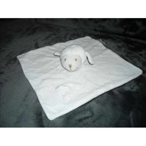 Doudou Plat Mouton Rose Bout'Chou