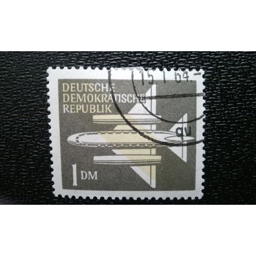 Timbre Allemagne - République Démocratique (Ddr) (Yt Pa 5 ) 1957 Poste Aérienne